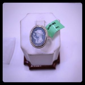 Sterling Silver chameo ring